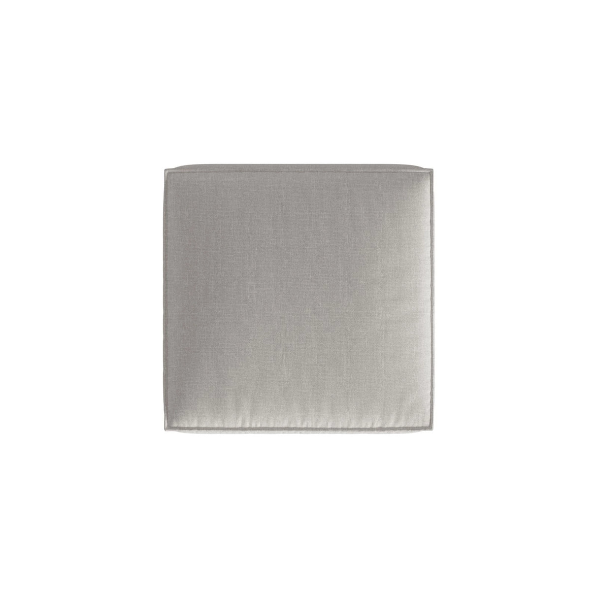 Nuria Pouf aus Strukturierter Stoff in Hellgrau (Liberty 18), 85x85 cm von Micadoni – Bild 3