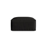 Nuria Pouf aus Strukturierter Stoff in Schwarz (Liberty 22), 85x85 cm von Micadoni – Bild 1