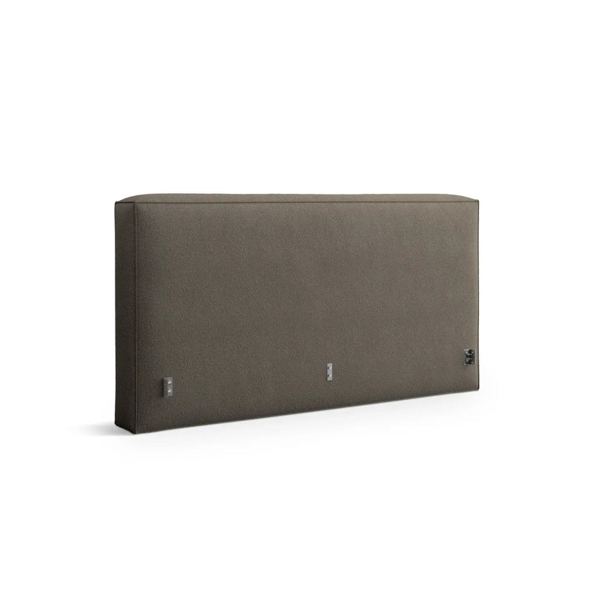 Olivia Kopfteil - passend zum Bett Simon - in Boucle oder Strukturstoff, für 200x200 cm - ZEN ZONE Furniture