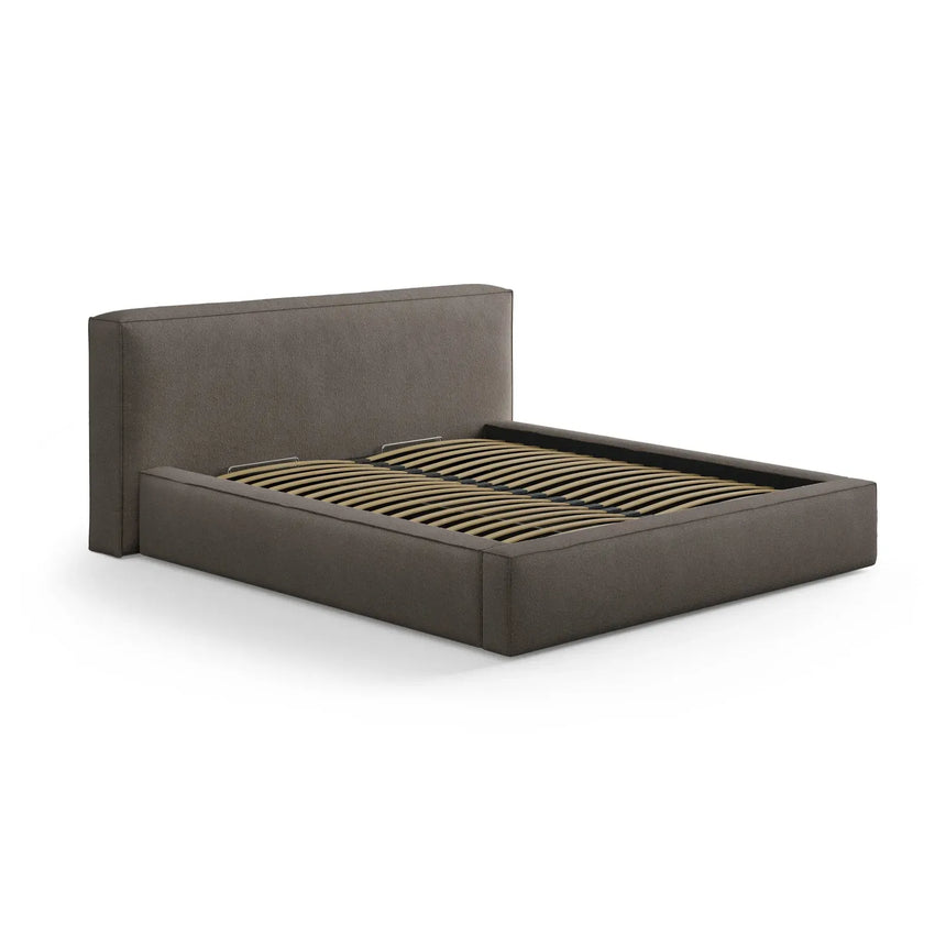Olivia Kopfteil - passend zum Bett Simon - in Boucle oder Strukturstoff, für 160x200 cm - ZEN ZONE Furniture