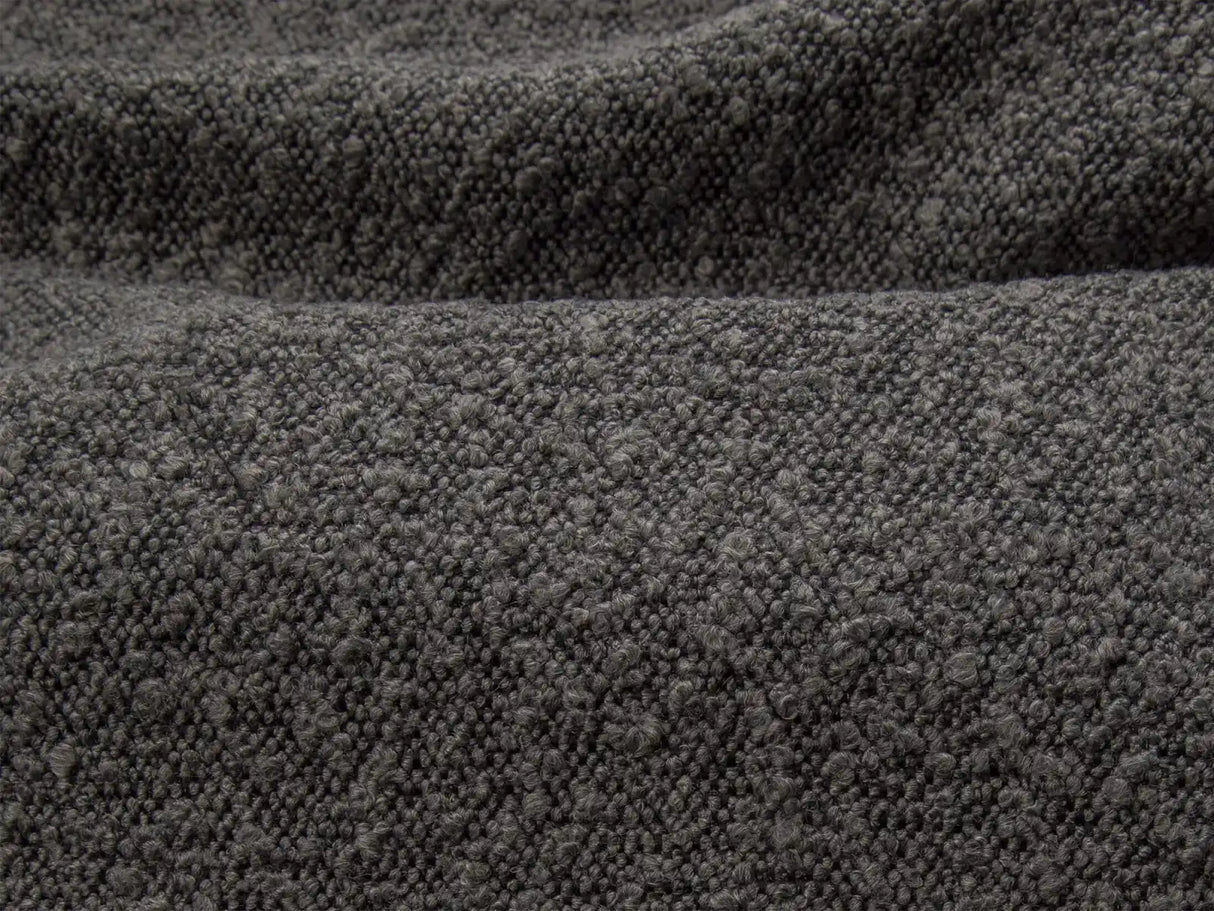 Olivia Kopfteil - passend zum Bett Simon - in Boucle (LEG8) in Graphit, für 140x200 cm von Micadoni – Bild 6