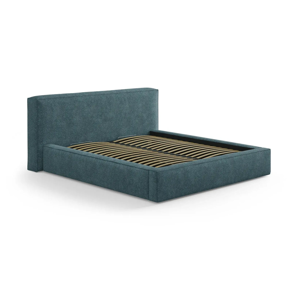 Olivia Kopfteil - passend zum Bett Simon - in Boucle oder Strukturstoff, für 200x200 cm - ZEN ZONE Furniture