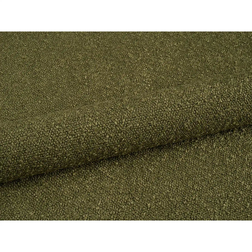 Ovalo Bett mit Kopfteil und Stauraum aus Boucle in Dunkles olivgrün (Baloo 2090), 180x200 cm von Micadoni – Bild 5