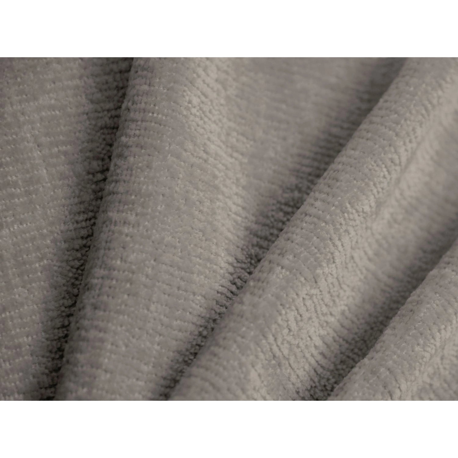 Ovalo Bett mit Kopfteil und Stauraum aus Chenille in Beige (Perfect Harmony 04), 200x200 cm von Micadoni – Bild 5