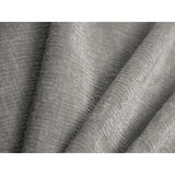 Ovalo Bett mit Kopfteil und Stauraum aus Chenille in Hellgrau (Perfect Harmony 80), 200x200 cm von Micadoni – Bild 5