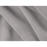 Ovalo Bett mit Kopfteil und Stauraum aus Samt in Hellgrau (Magic Velvet 2239), 200x200 cm von Micadoni – Bild 5