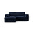 Pola 2-Sitzer Ecksofa, Linke Seite, aus Samt oder Strukturstoff, 226x158 cm - ZEN ZONE Furniture