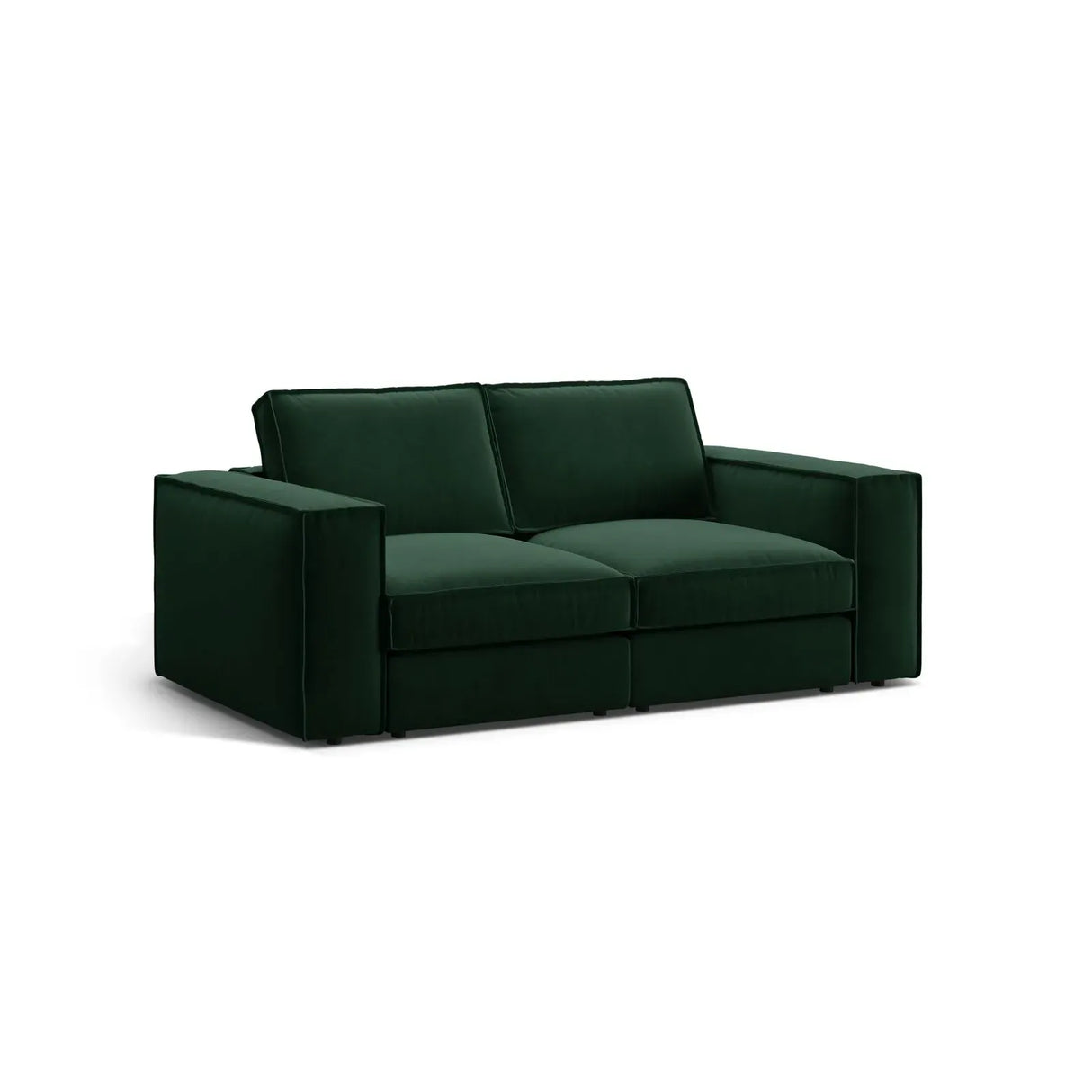 Pola 2-Sitzer Sofa aus Samt oder Strukturstoff, 206x103 cm - ZEN ZONE Furniture
