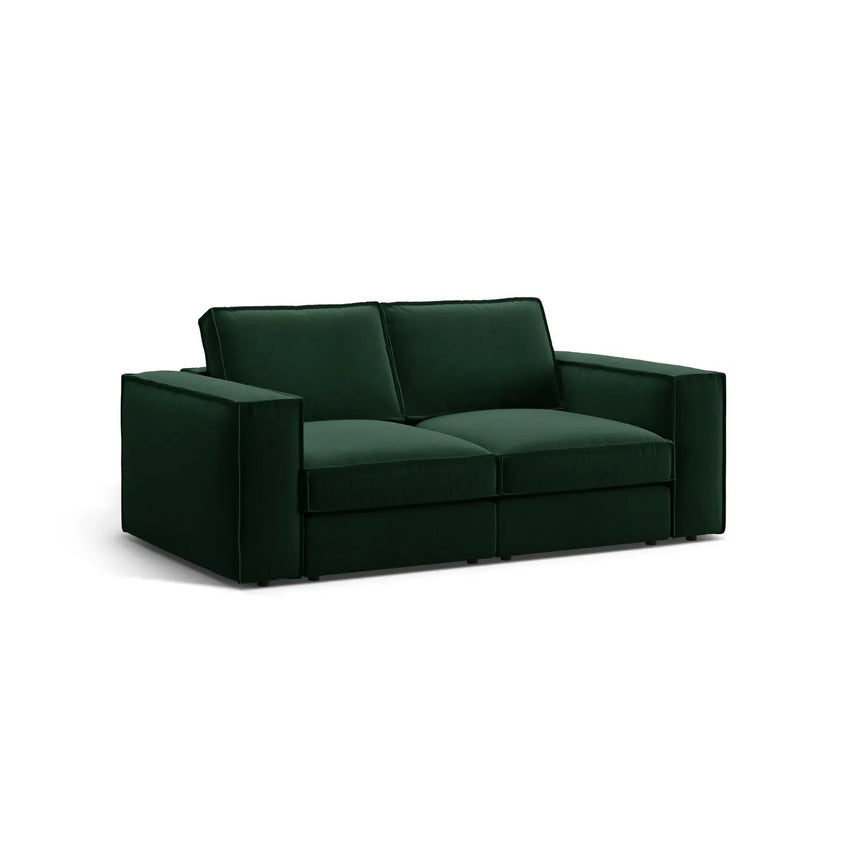 Pola 2-Sitzer Sofa aus Samt oder Strukturstoff, 206x103 cm - ZEN ZONE Furniture