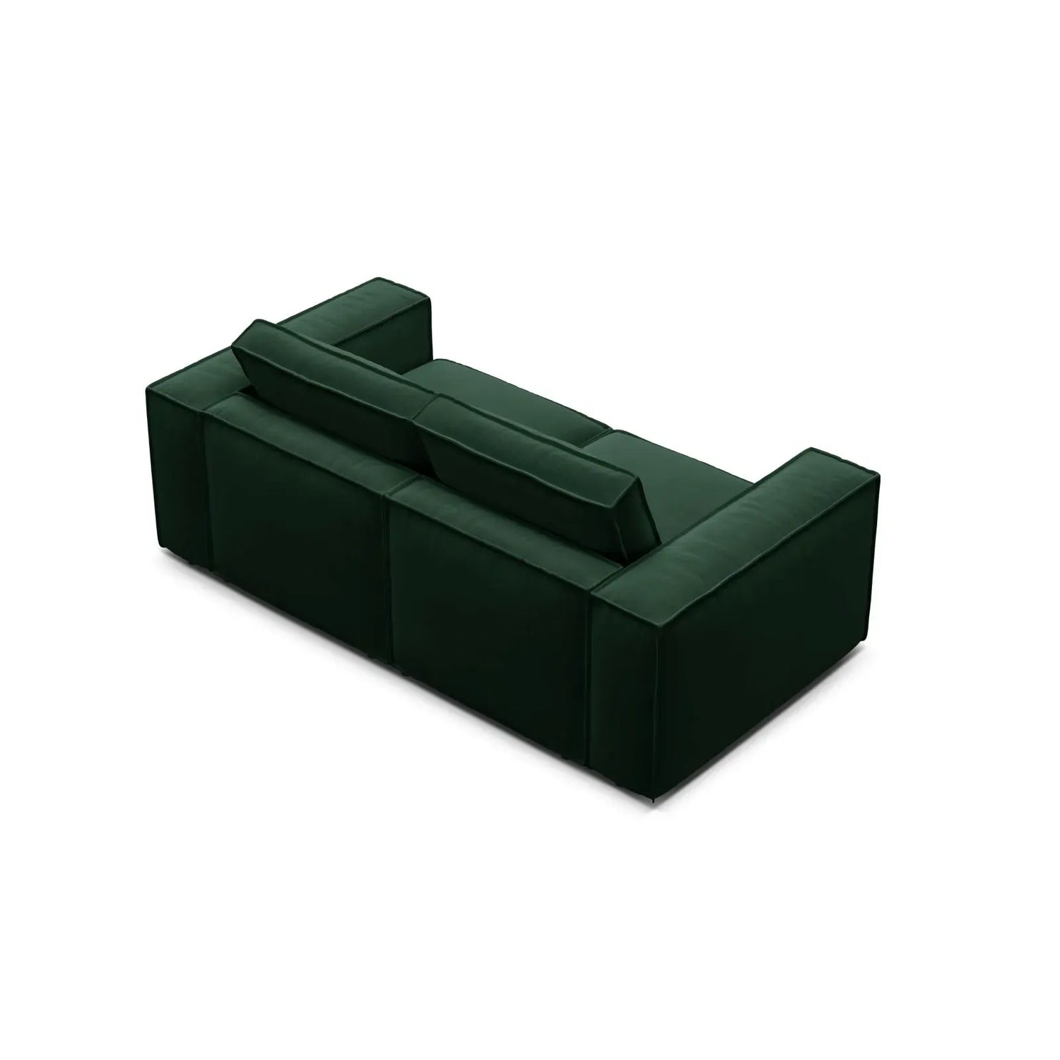 Pola 2-Sitzer Sofa aus Samt oder Strukturstoff, 206x103 cm - ZEN ZONE Furniture