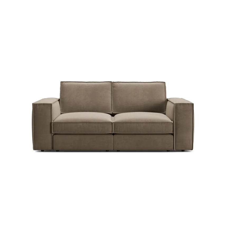 Pola 2-Sitzer Sofa aus Samt oder Strukturstoff, 206x103 cm - ZEN ZONE Furniture