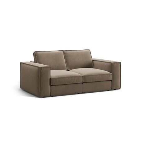 Pola 2-Sitzer Sofa aus Samt oder Strukturstoff, 206x103 cm - ZEN ZONE Furniture