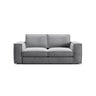 Pola 2-Sitzer Sofa aus Samt oder Strukturstoff, 206x103 cm - ZEN ZONE Furniture