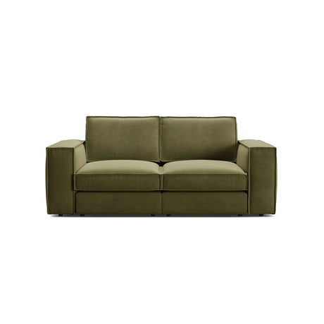 Pola 2-Sitzer Sofa aus Samt oder Strukturstoff, 206x103 cm - ZEN ZONE Furniture