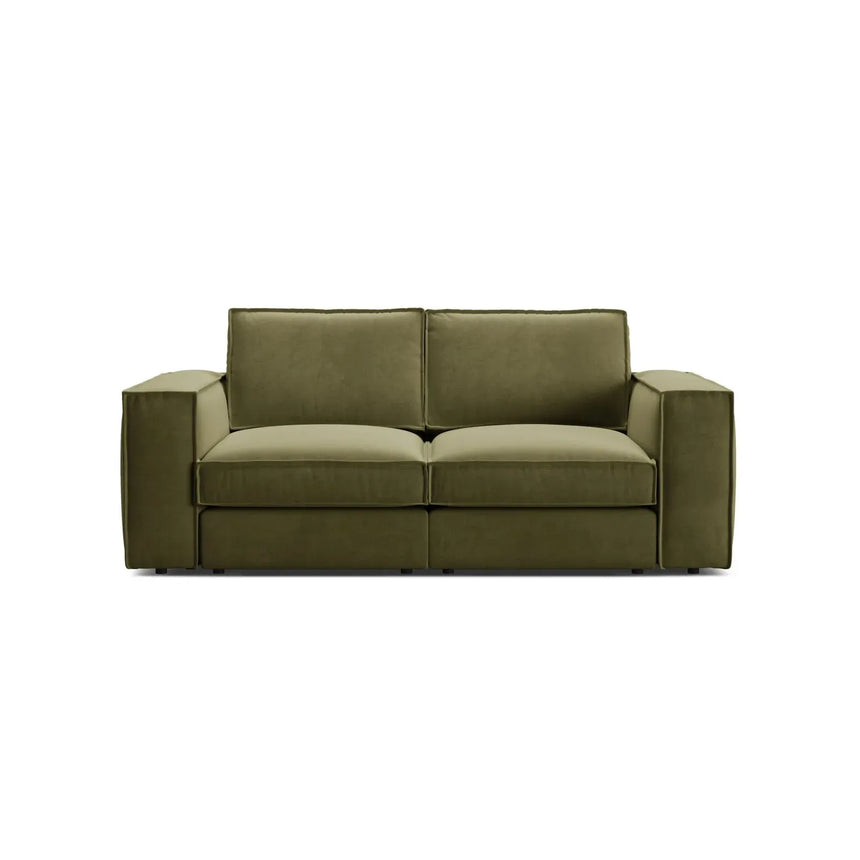 Pola 2-Sitzer Sofa aus Samt oder Strukturstoff, 206x103 cm - ZEN ZONE Furniture
