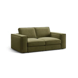 Pola 2-Sitzer Sofa aus Samt oder Strukturstoff, 206x103 cm - ZEN ZONE Furniture