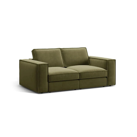Pola 2-Sitzer Sofa aus Samt oder Strukturstoff, 206x103 cm - ZEN ZONE Furniture