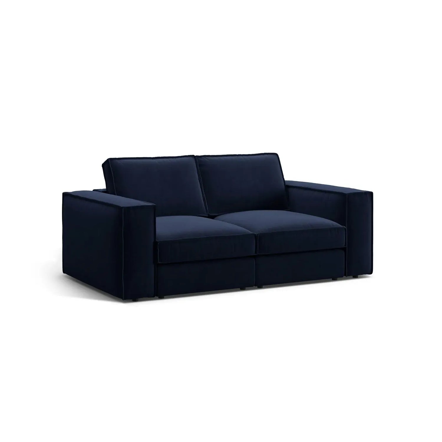 Pola 2-Sitzer Sofa aus Samt oder Strukturstoff, 206x103 cm - ZEN ZONE Furniture