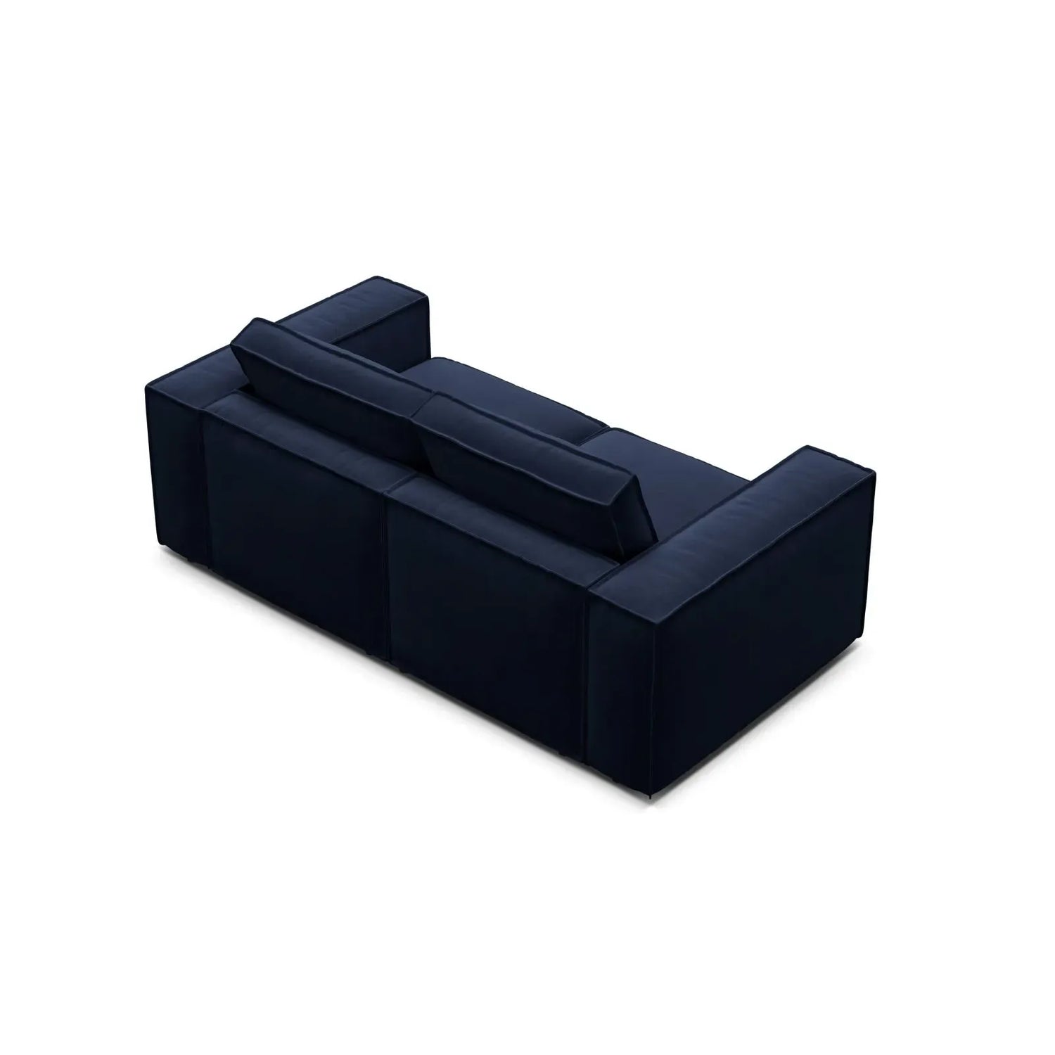 Pola 2-Sitzer Sofa aus Samt oder Strukturstoff, 206x103 cm - ZEN ZONE Furniture
