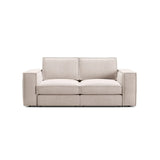 Pola 2-Sitzer Sofa aus Samt oder Strukturstoff, 206x103 cm - ZEN ZONE Furniture