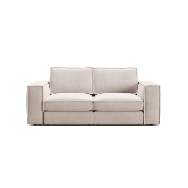 Pola 2-Sitzer Sofa aus Samt oder Strukturstoff, 206x103 cm - ZEN ZONE Furniture