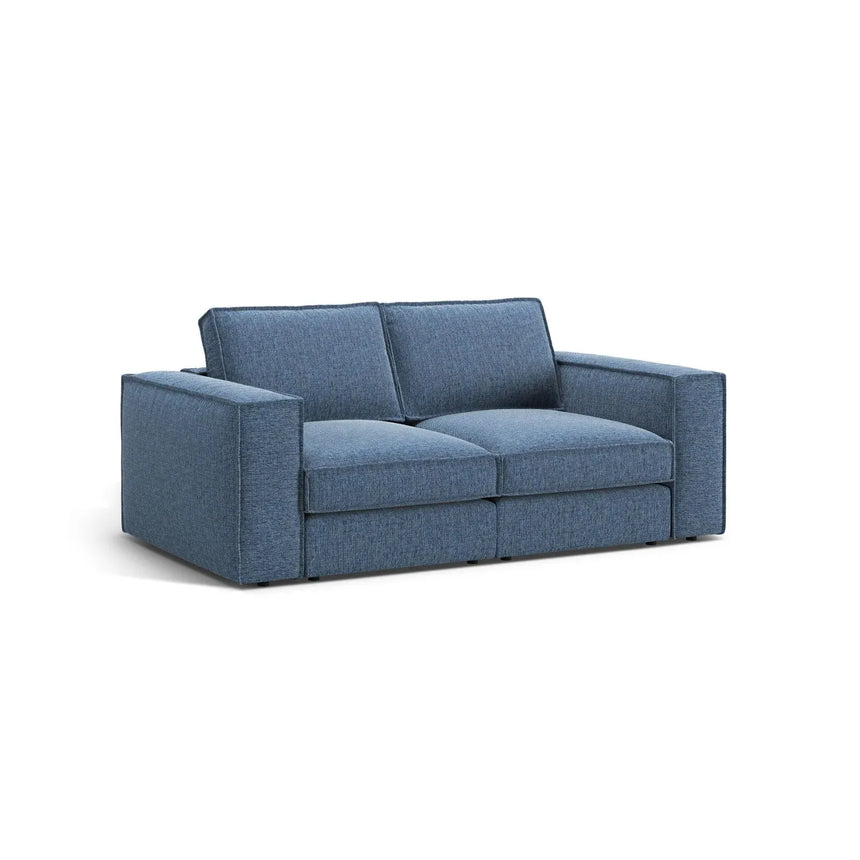Pola 2-Sitzer Sofa aus Samt oder Strukturstoff, 206x103 cm - ZEN ZONE Furniture
