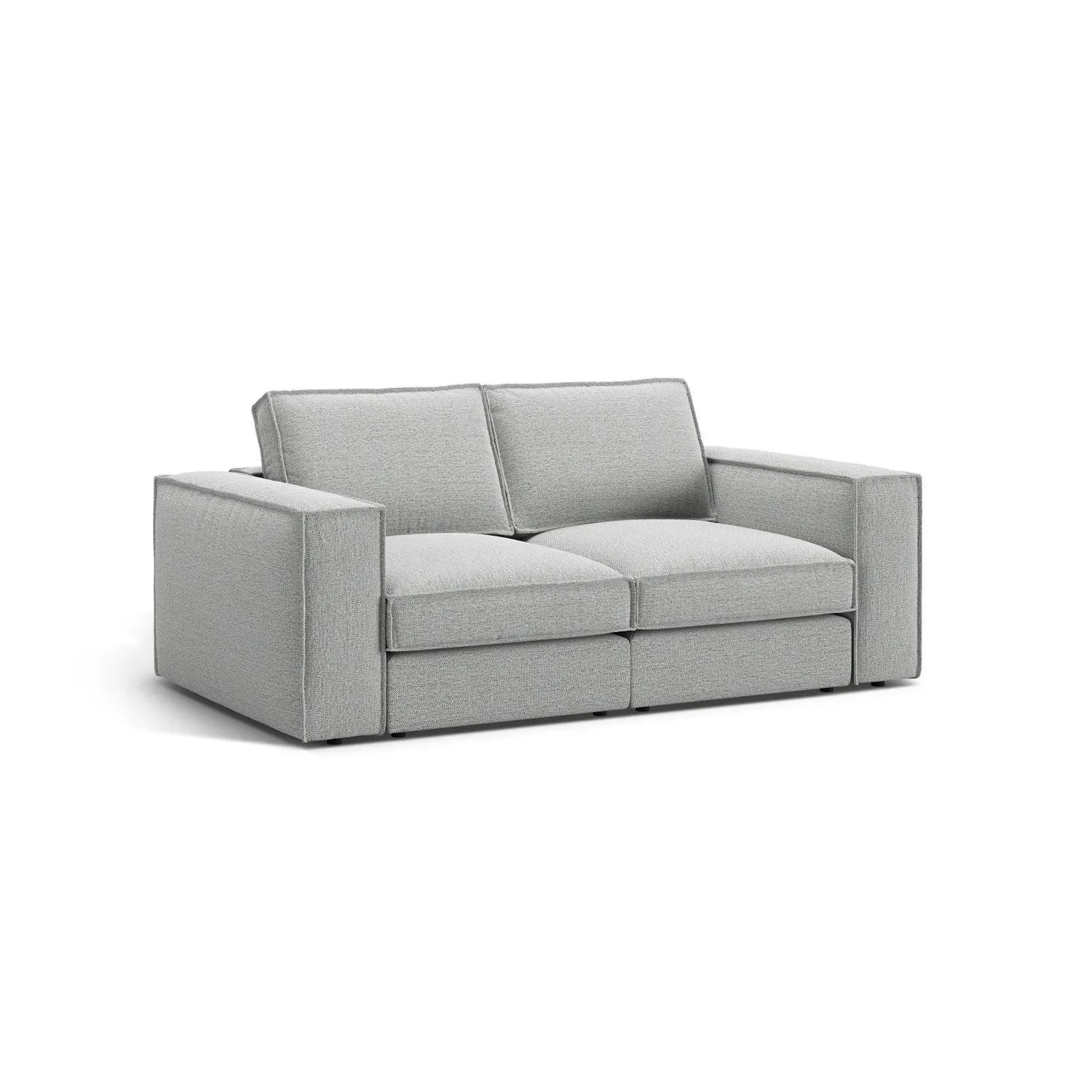 Pola 2-Sitzer Sofa aus Samt oder Strukturstoff, 206x103 cm - ZEN ZONE Furniture