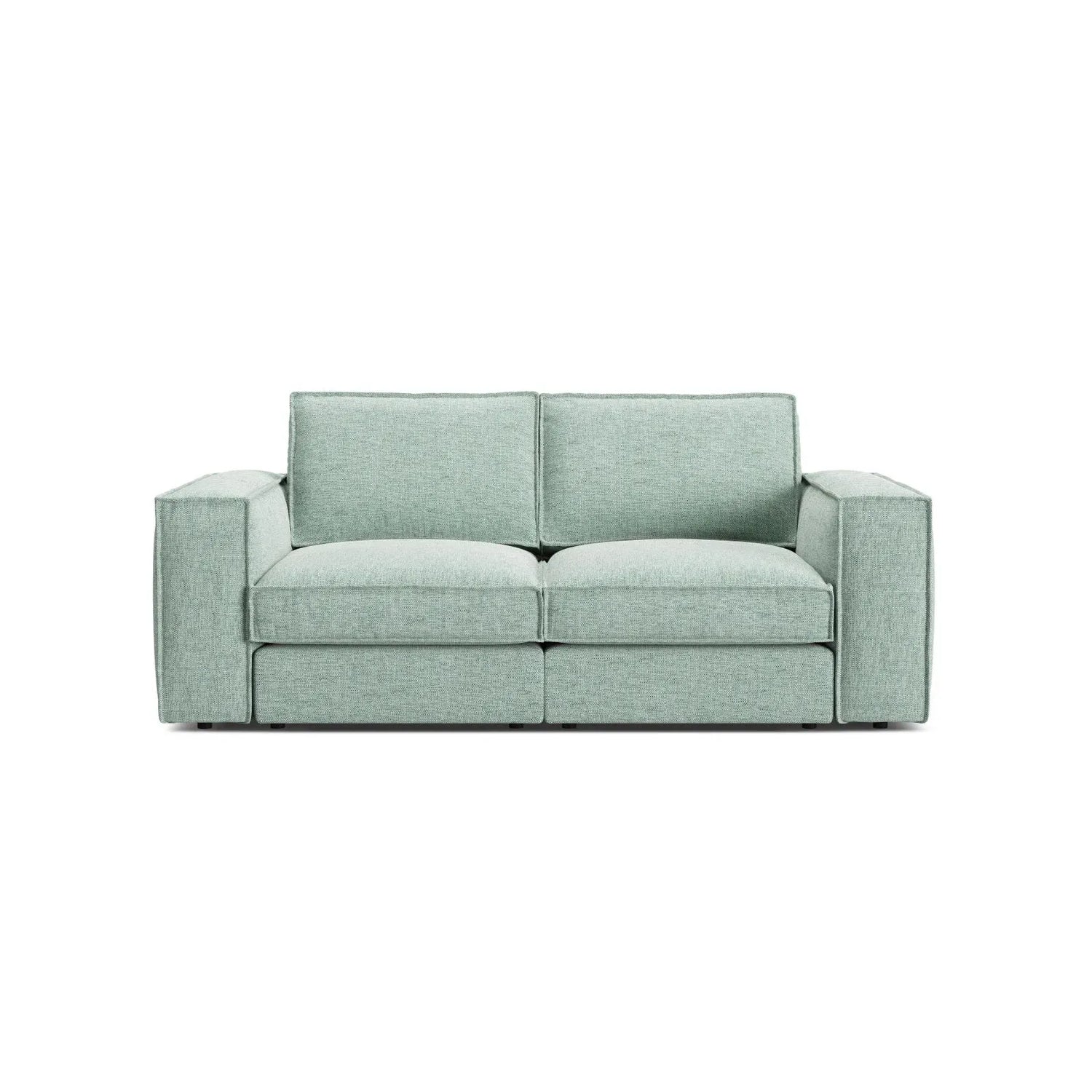 Pola 2-Sitzer Sofa aus Samt oder Strukturstoff, 206x103 cm - ZEN ZONE Furniture