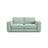 Pola 2-Sitzer Sofa aus Samt oder Strukturstoff, 206x103 cm - ZEN ZONE Furniture