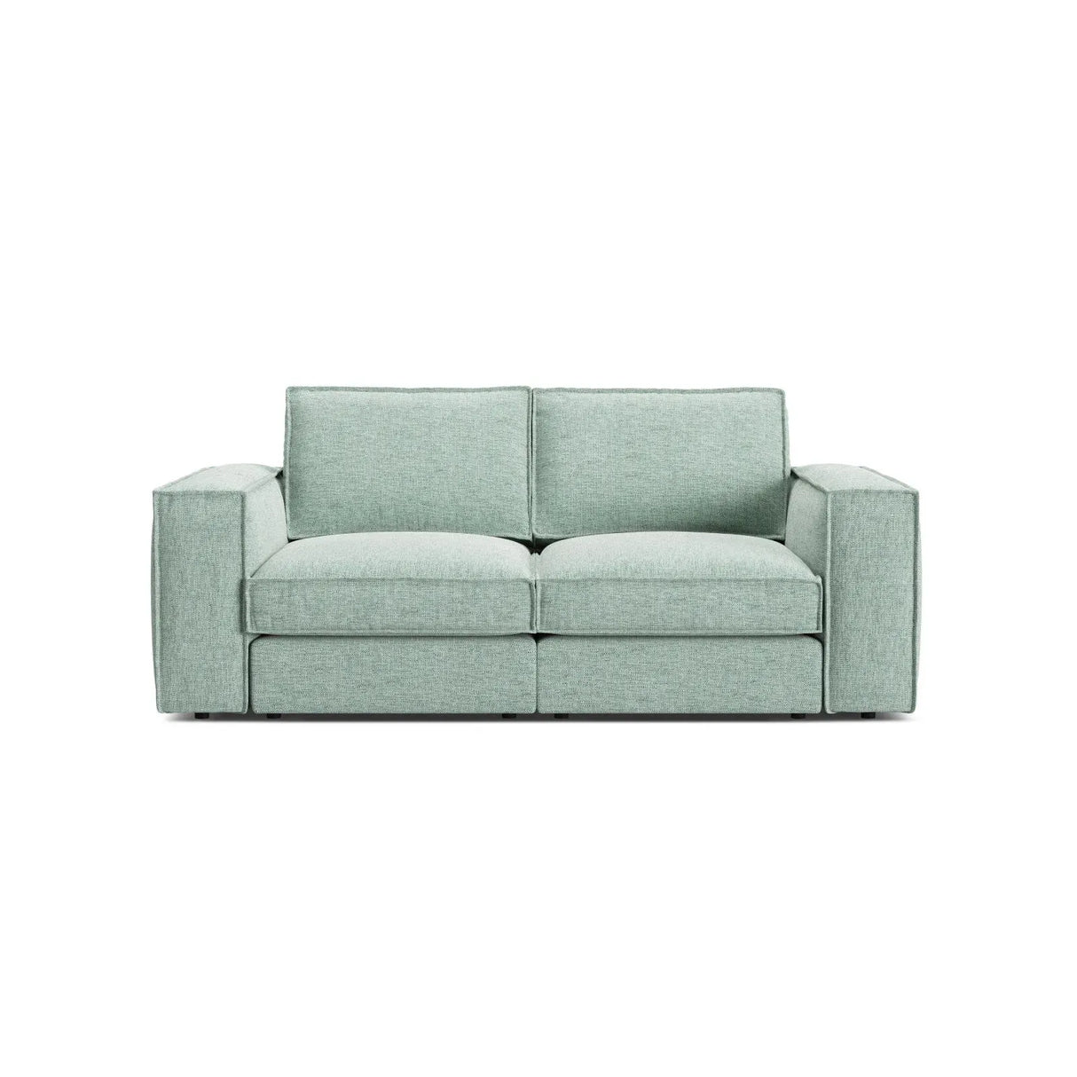 Pola 2-Sitzer Sofa aus Samt oder Strukturstoff, 206x103 cm - ZEN ZONE Furniture