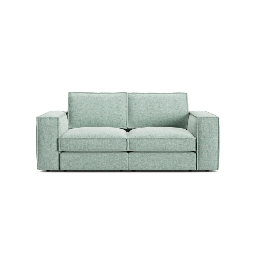 Pola 2-Sitzer Sofa aus Samt oder Strukturstoff, 206x103 cm - ZEN ZONE Furniture