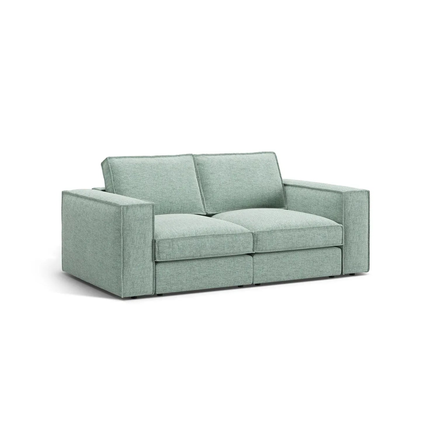 Pola 2-Sitzer Sofa aus Samt oder Strukturstoff, 206x103 cm - ZEN ZONE Furniture