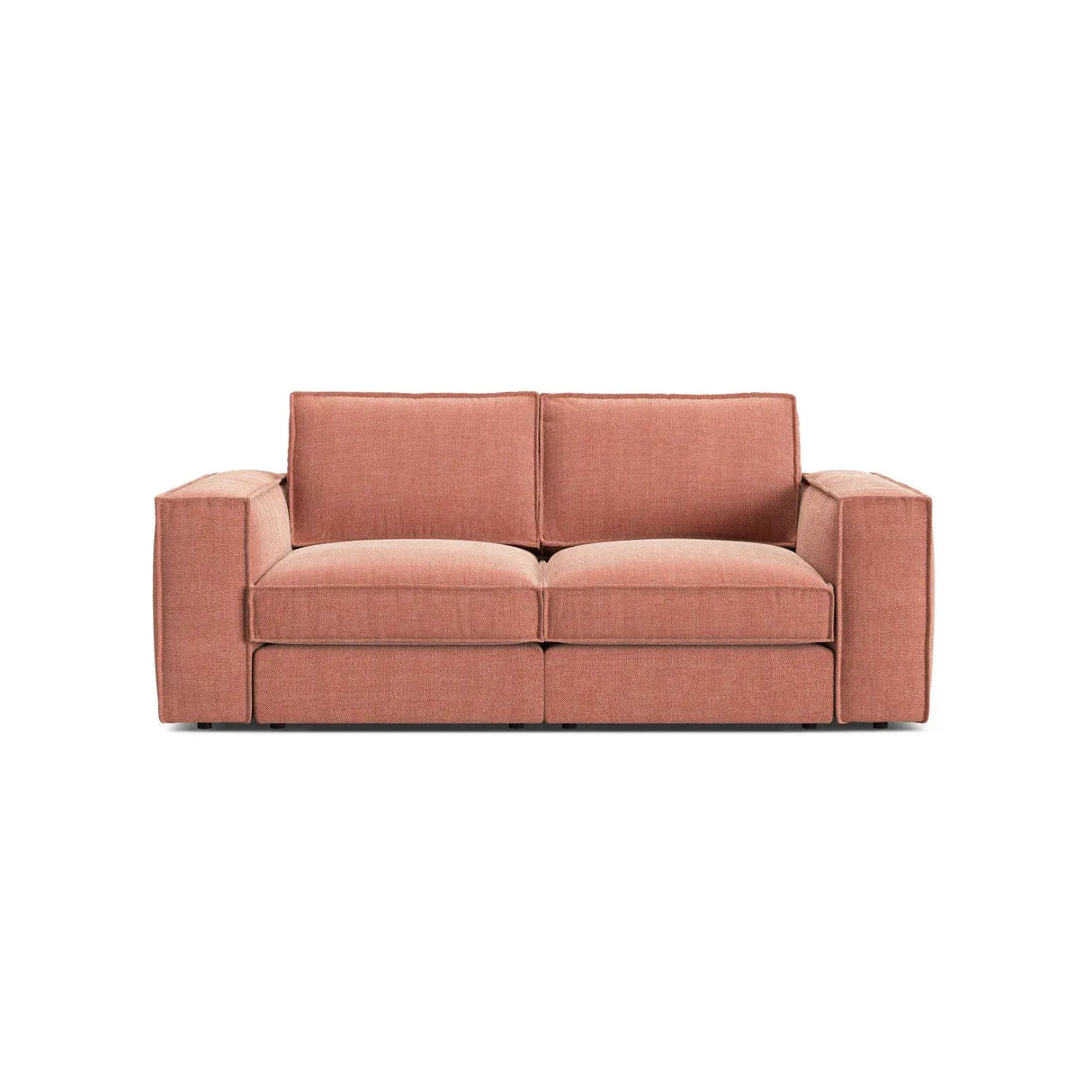 Pola 2-Sitzer Sofa aus Samt oder Strukturstoff, 206x103 cm - ZEN ZONE Furniture
