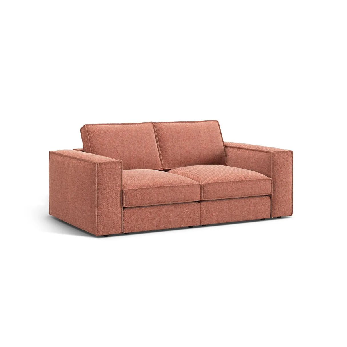 Pola 2-Sitzer Sofa aus Samt oder Strukturstoff, 206x103 cm - ZEN ZONE Furniture