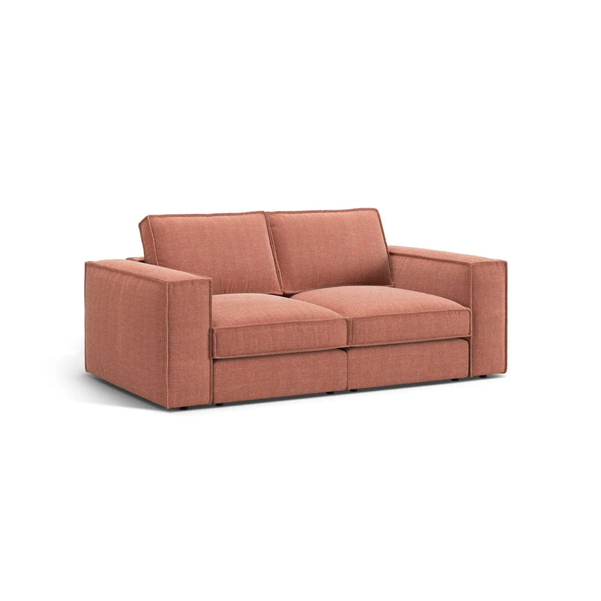 Pola 2-Sitzer Sofa aus Samt oder Strukturstoff, 206x103 cm - ZEN ZONE Furniture