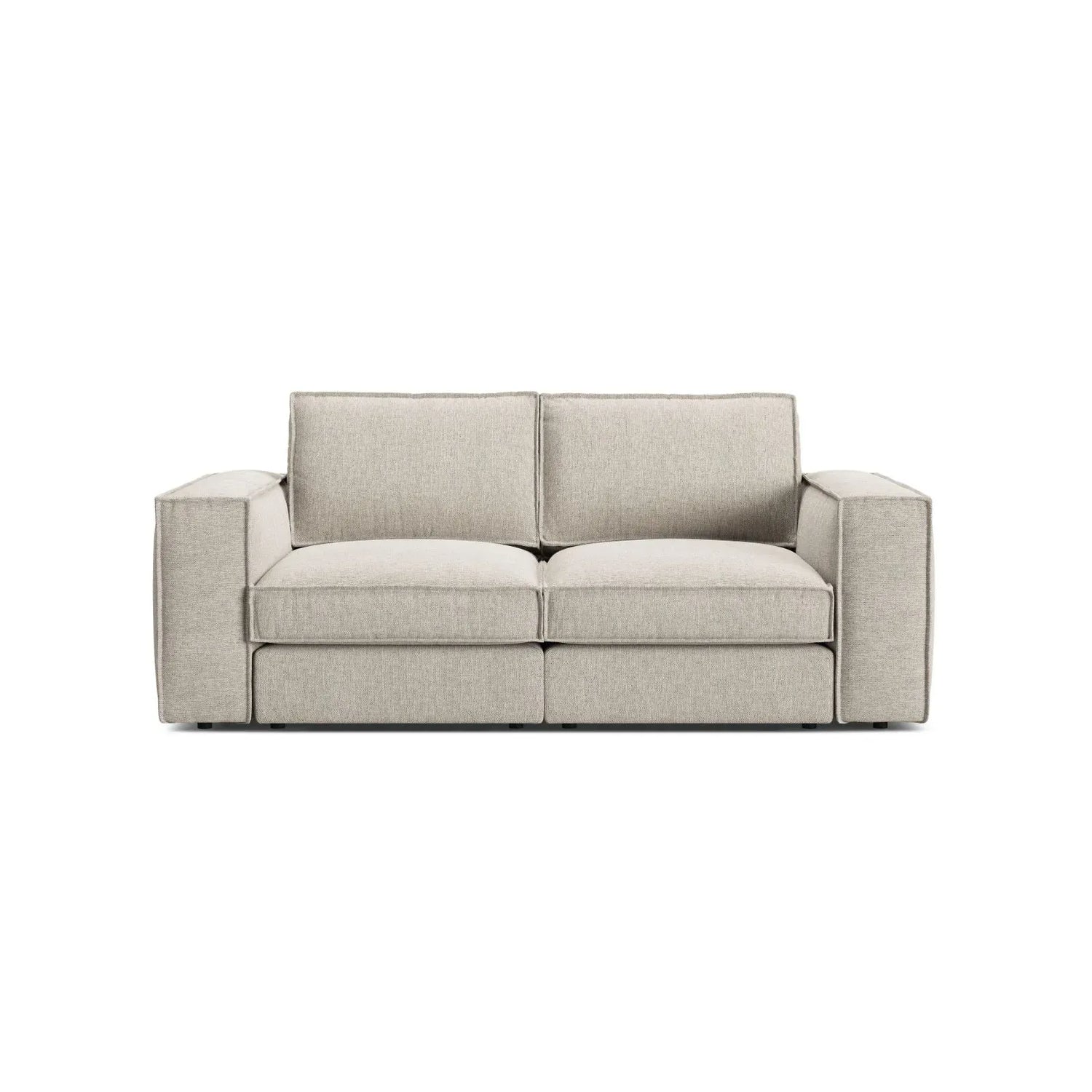 Pola 2-Sitzer Sofa aus Samt oder Strukturstoff, 206x103 cm - ZEN ZONE Furniture