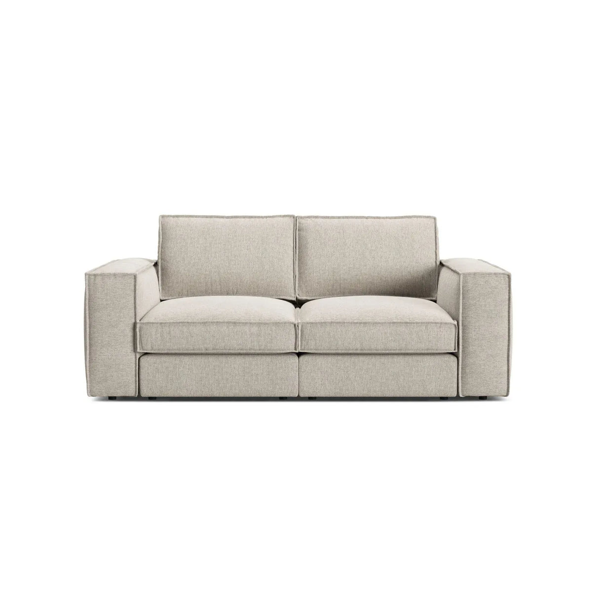 Pola 2-Sitzer Sofa aus Samt oder Strukturstoff, 206x103 cm - ZEN ZONE Furniture