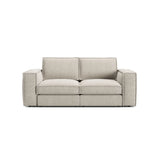 Pola 2-Sitzer Sofa aus Samt oder Strukturstoff, 206x103 cm - ZEN ZONE Furniture