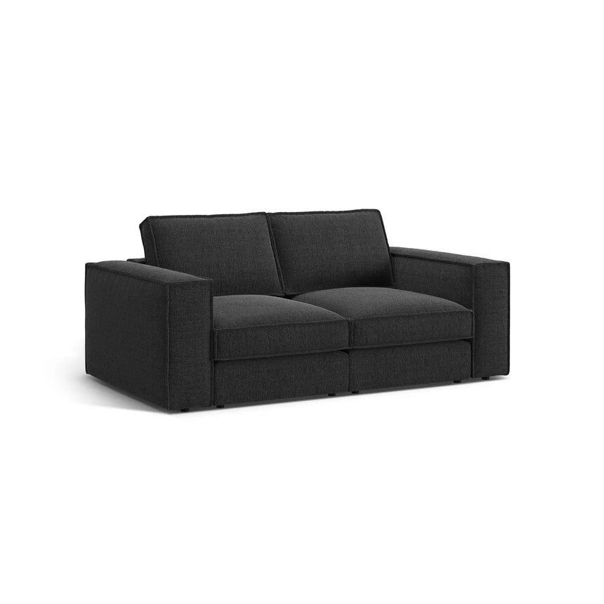 Pola 2-Sitzer Sofa aus Samt oder Strukturstoff, 206x103 cm - ZEN ZONE Furniture