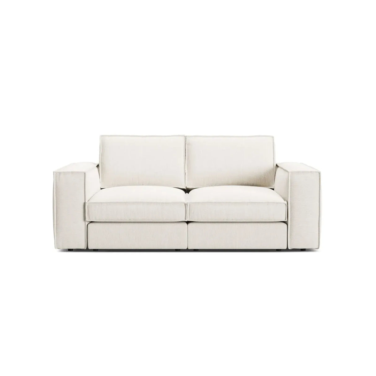Pola 2-Sitzer Sofa aus Samt oder Strukturstoff, 206x103 cm - ZEN ZONE Furniture