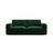 Pola 3-Sitzer Sofa aus Samt oder Strukturstoff, 236x103 cm - ZEN ZONE Furniture