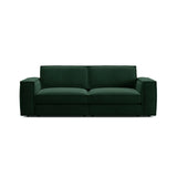Pola 3-Sitzer Sofa aus Samt oder Strukturstoff, 236x103 cm - ZEN ZONE Furniture