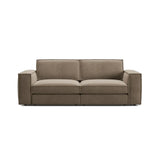 Pola 3-Sitzer Sofa aus Samt oder Strukturstoff, 236x103 cm - ZEN ZONE Furniture
