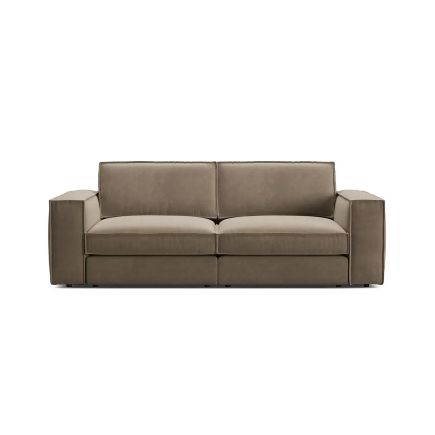 Pola 3-Sitzer Sofa aus Samt oder Strukturstoff, 236x103 cm - ZEN ZONE Furniture