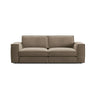 Pola 3-Sitzer Sofa aus Samt oder Strukturstoff, 236x103 cm - ZEN ZONE Furniture