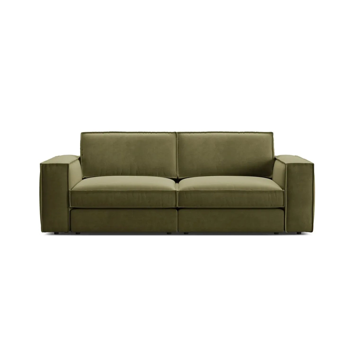 Pola 3-Sitzer Sofa aus Samt oder Strukturstoff, 236x103 cm - ZEN ZONE Furniture