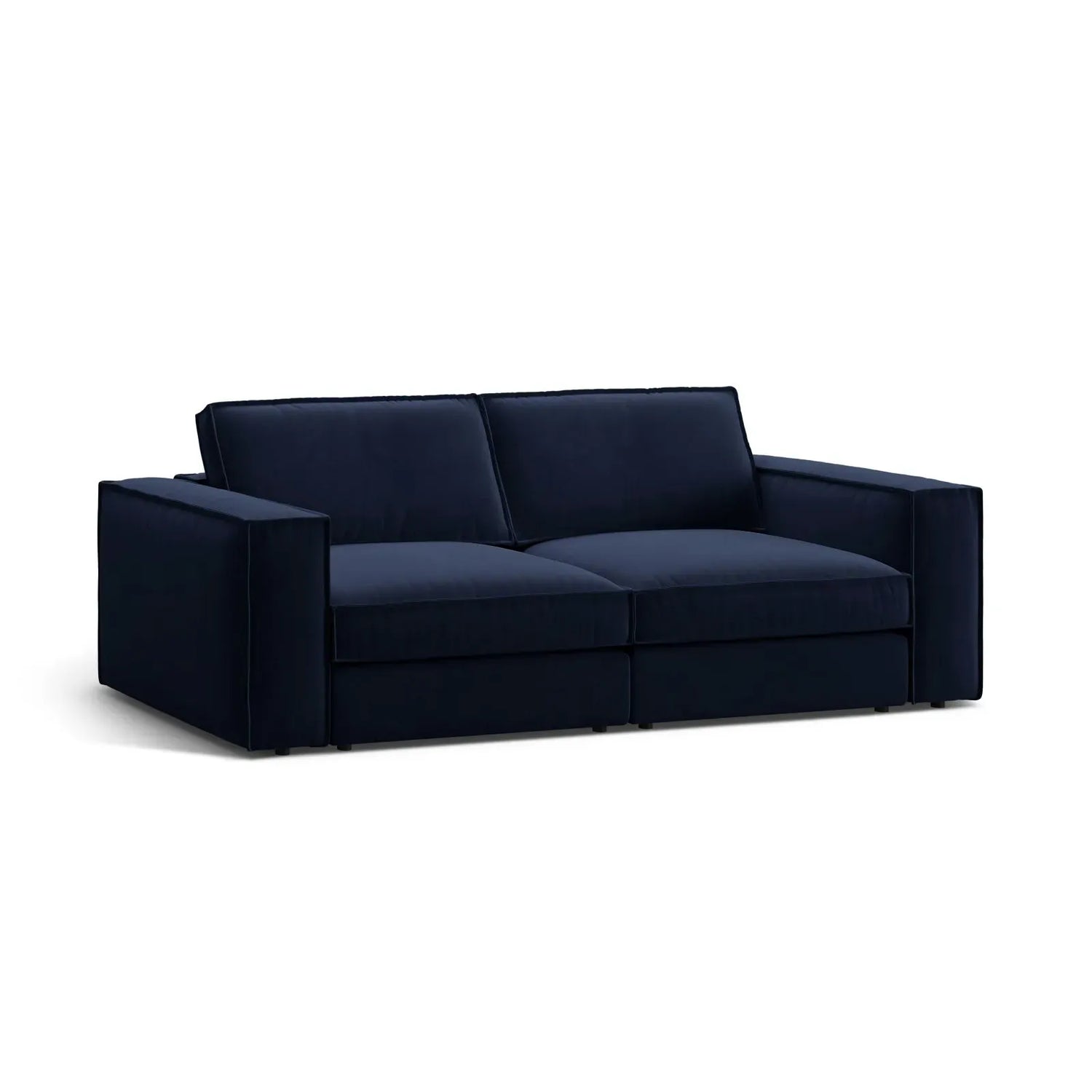 Pola 3-Sitzer Sofa aus Samt oder Strukturstoff, 236x103 cm - ZEN ZONE Furniture