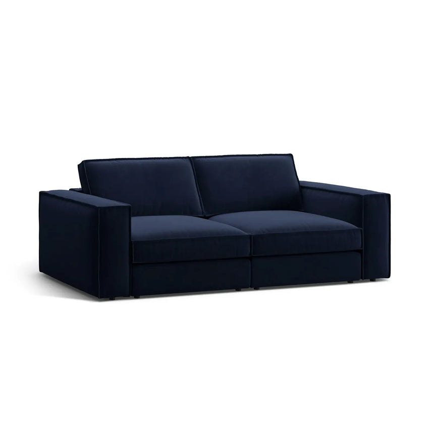 Pola 3-Sitzer Sofa aus Samt oder Strukturstoff, 236x103 cm - ZEN ZONE Furniture