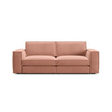 Pola 3-Sitzer Sofa aus Samt oder Strukturstoff, 236x103 cm - ZEN ZONE Furniture