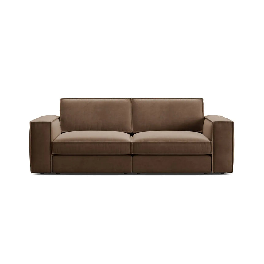 Pola 3-Sitzer Sofa aus Samt oder Strukturstoff, 236x103 cm - ZEN ZONE Furniture